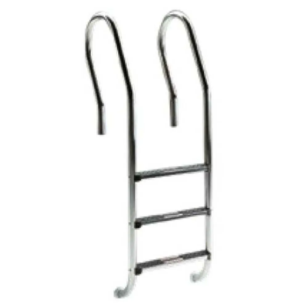 Astral Aisi304 Kombinerad Poolstege 2 Trappsteg unisex, Inox / black, One Size
