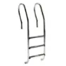 Astral Aisi304 Kombinerad Poolstege 4 Trappsteg unisex, Inox / black, One Size