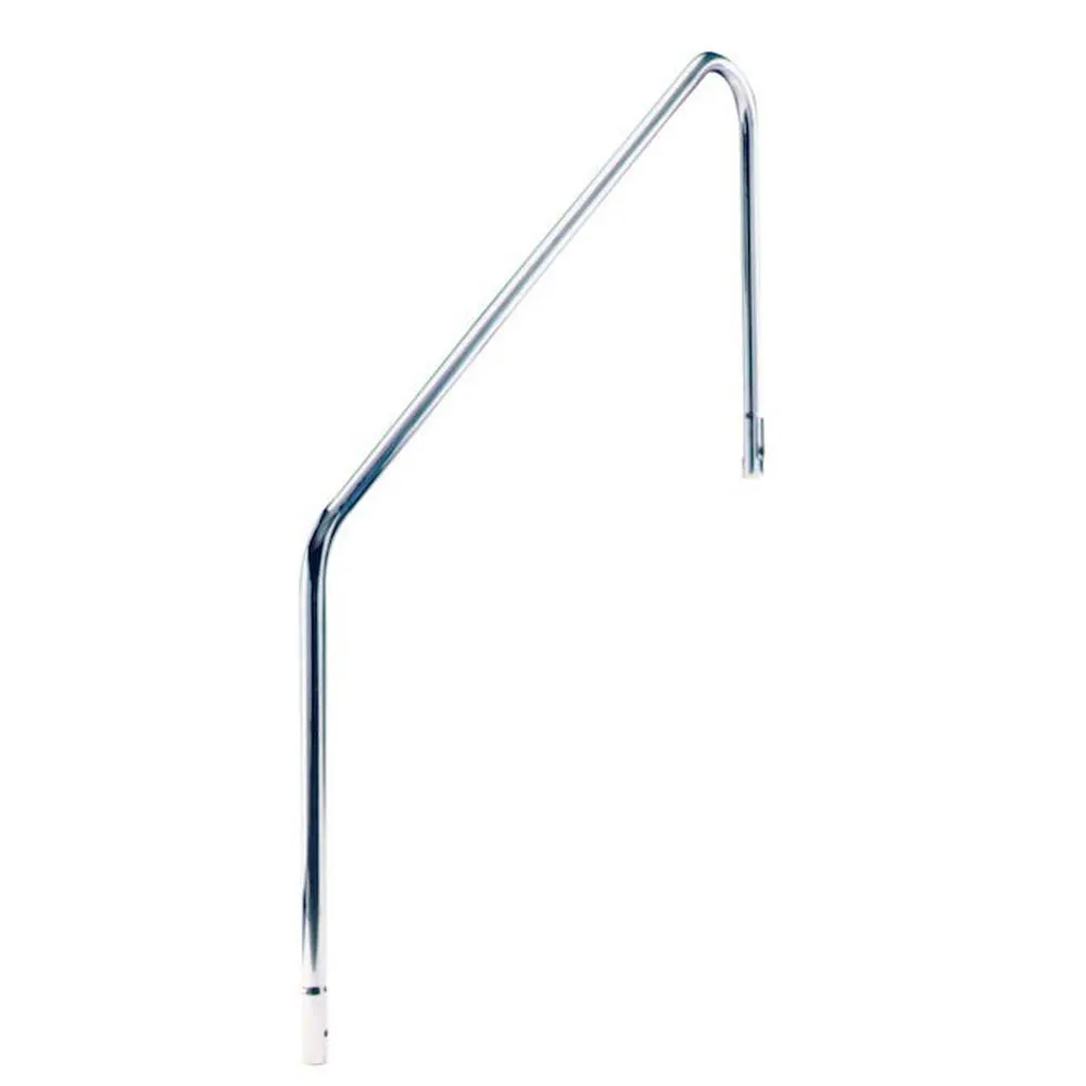 Astral Aisi316 18/8/2 Ø Utgångshandtag Med Flänsfäste 43mm 1.524mm unisex, Inox, One Size