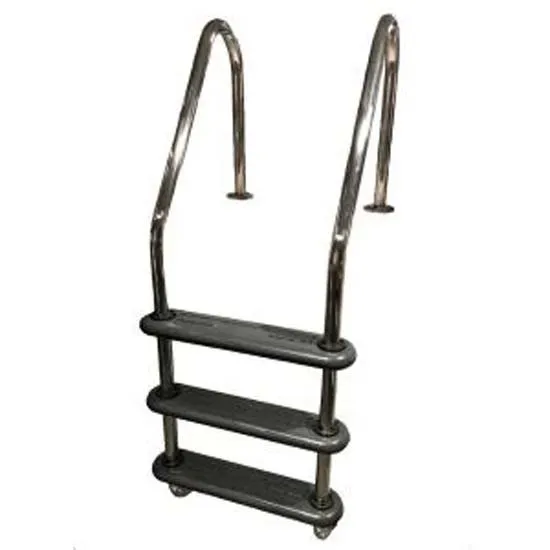 Astral Bekväm Poolstege 4 Trappsteg unisex, Inox, One Size