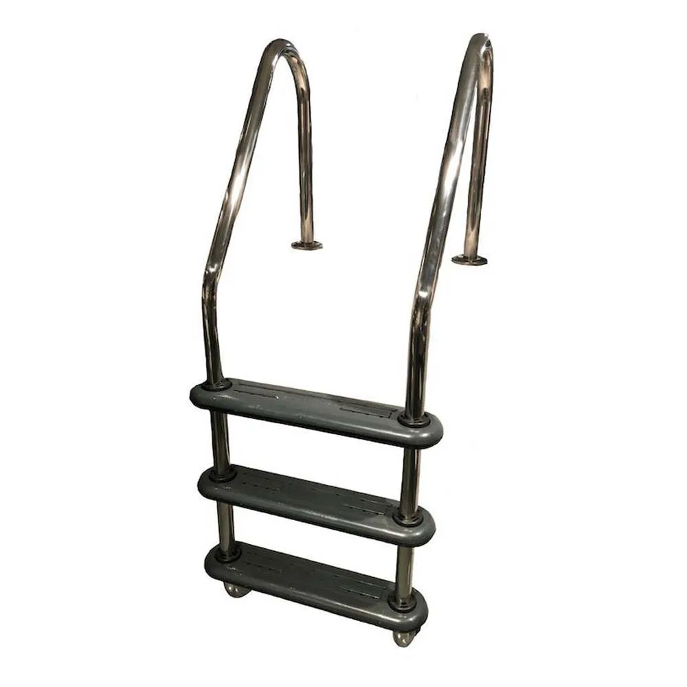 Astral Bekväm Poolstege 5 Trappsteg unisex, Inox, One Size