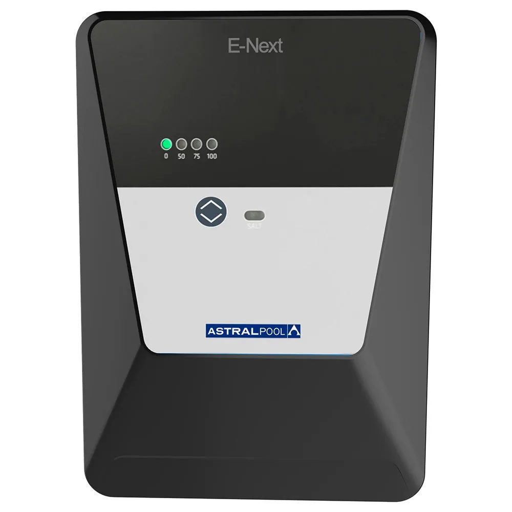 Astral E-next Upp Till 90m3 21g/h Saltvatten Klorinator System unisex, Black, 90m³