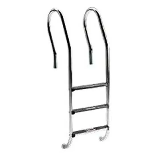 Astral Mixto Aisi316 Poolstege 4 Lyxsteg unisex, Inox / black, One Size