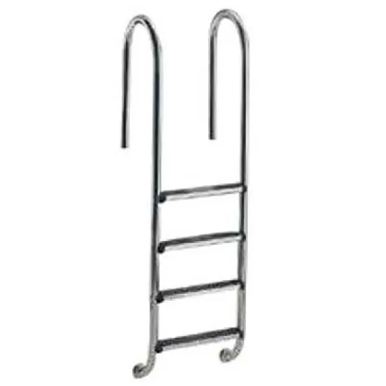 Astral Muro Aisi316 Poolstege 3 Lyxsteg unisex, Inox / black, One Size