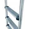Astral Muro Aisi316 Poolstege 3 Lyxsteg unisex, Inox / black, One Size