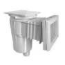 Astral Polyester 35665 6:e Graders Skimmer Standard Långt Munstycke Fyrkantigt Lock För Pool 17.5l unisex, White, One Size