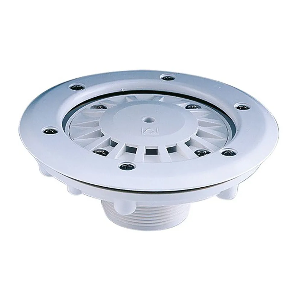 Astral Poolbottenbrunn 00340 2´´ Limmad Gänga Ø Prefabricerad Pool 50mm unisex, White, One Size