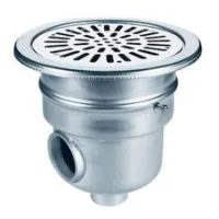 Astral Rostfritt Stål 00268 Aisi316 Cirkulärt Pooldränering Sidoutlopp 2 Tum Utlopp unisex