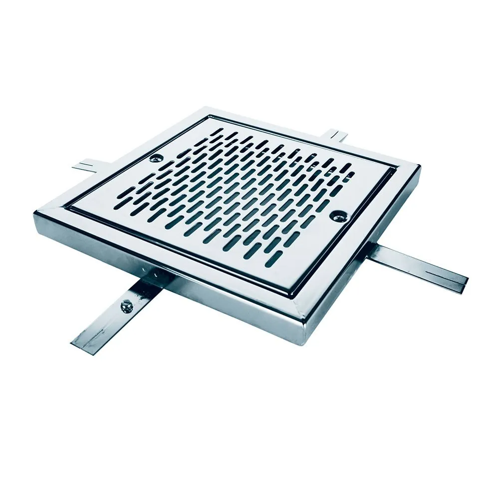 Astral Rostfritt Stål 00285 Aisi304 Dräneringsgaller I 300x300mm unisex, Chromed, One Size