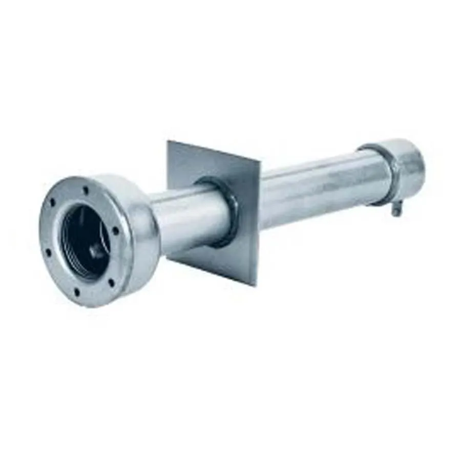 Astral Rostfritt Stål 00345 Väggrör Med 1 1/2´´ Invändig Gänga I Båda ändar För Inlopp 16331 Potentialutjämningsuttag 340mm unisex, Grey, 340mm