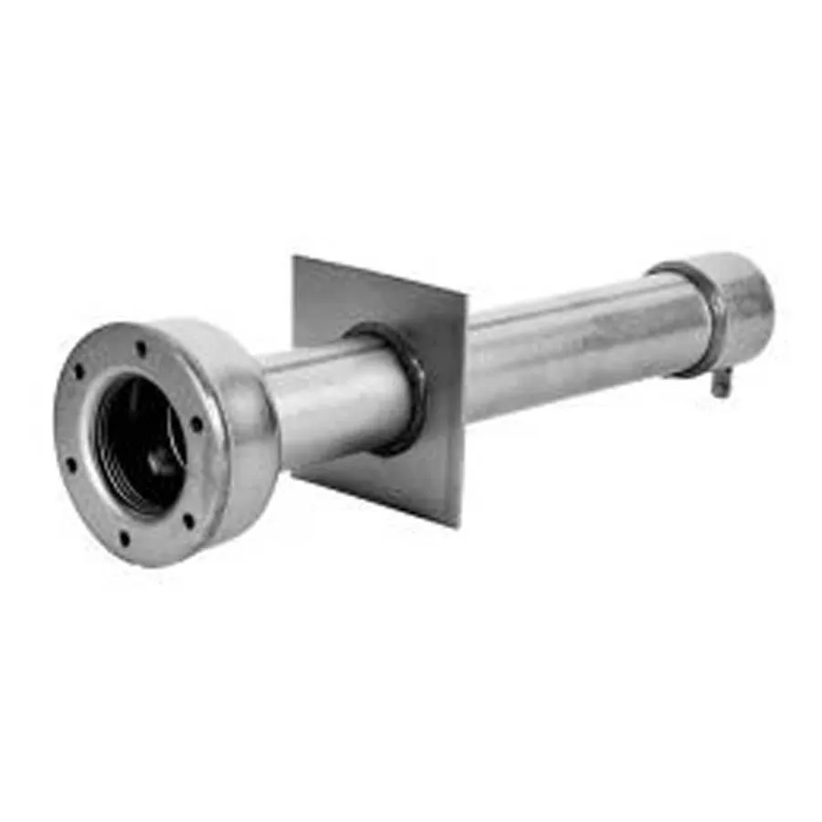 Astral Rostfritt Stål 00345 Väggrör Med 1 1/2´´ Invändig Gänga I Båda ändar För Inlopp 16331 Potentialutjämningsuttag 340mm unisex, Grey, 340mm
