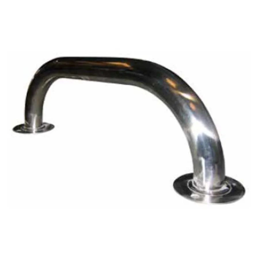 Astral Rostfritt Stål Ø-ledstång Med Monteringsflänsar 43mm 2.5m unisex, Inox, 2.5m Ø43mm