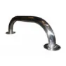 Astral Rostfritt Stål Ø-ledstång Med Monteringsflänsar 43mm 2m unisex, Inox, 2m Ø43mm
