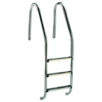 Astral Standard Aisi304 Poolstege 5 Trappsteg unisex