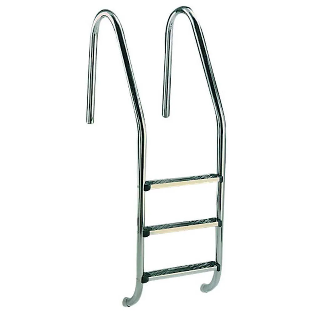 Astral Standard Aisi304 Poolstege 5 Trappsteg unisex, Inox / black, One Size
