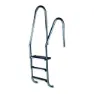 Astral Standard Aixi316 Poolstege 1 Steg + 1 Dubbel Säkerhetssteg Osymmetrisk unisex, Inox, One Size