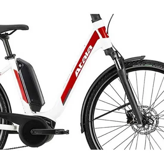 Atala B-easy A6.4 Lt9 Elcykel, White / red, 47, 250Wh Atala B-easy A6.4 Lt9 Elcykel, White / red, 47, 250Wh