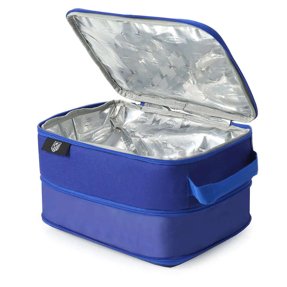Atlet Mjuk Bärbar Kylväska Med Matlåda, Blue, One Size