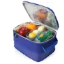 Atlet Mjuk Bärbar Kylväska Med Matlåda, Blue, One Size