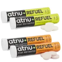 ATNU Refuel elektrolyttabletter paket - Apelsin och Lime ATNU Refuel elektrolyttabletter paket - Apelsin och Lime
