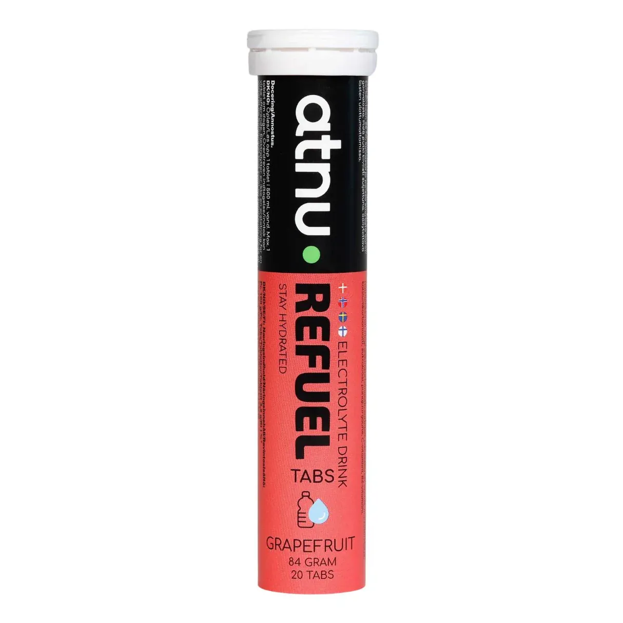 ATNU Refuel elektrolyttabs söt grapefrukt ATNU Refuel elektrolyttabs söt grapefrukt