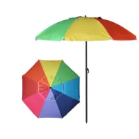 Atosa 22/25 Mm Orientable Oxford Aluminium Parasoll 200 Cm unisex