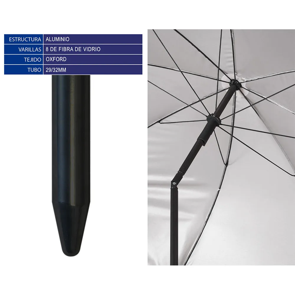 Atosa Orienterbar Orxford Fold 3-parasoll I Aluminium Blandade Färger 29/32 Mm 220 Cm unisex, Multicolor, One Size