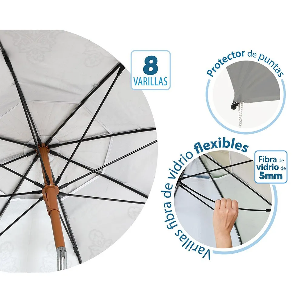 Atosa Strandparasoll 180 Cm unisex Atosa Strandparasoll 180 Cm unisex