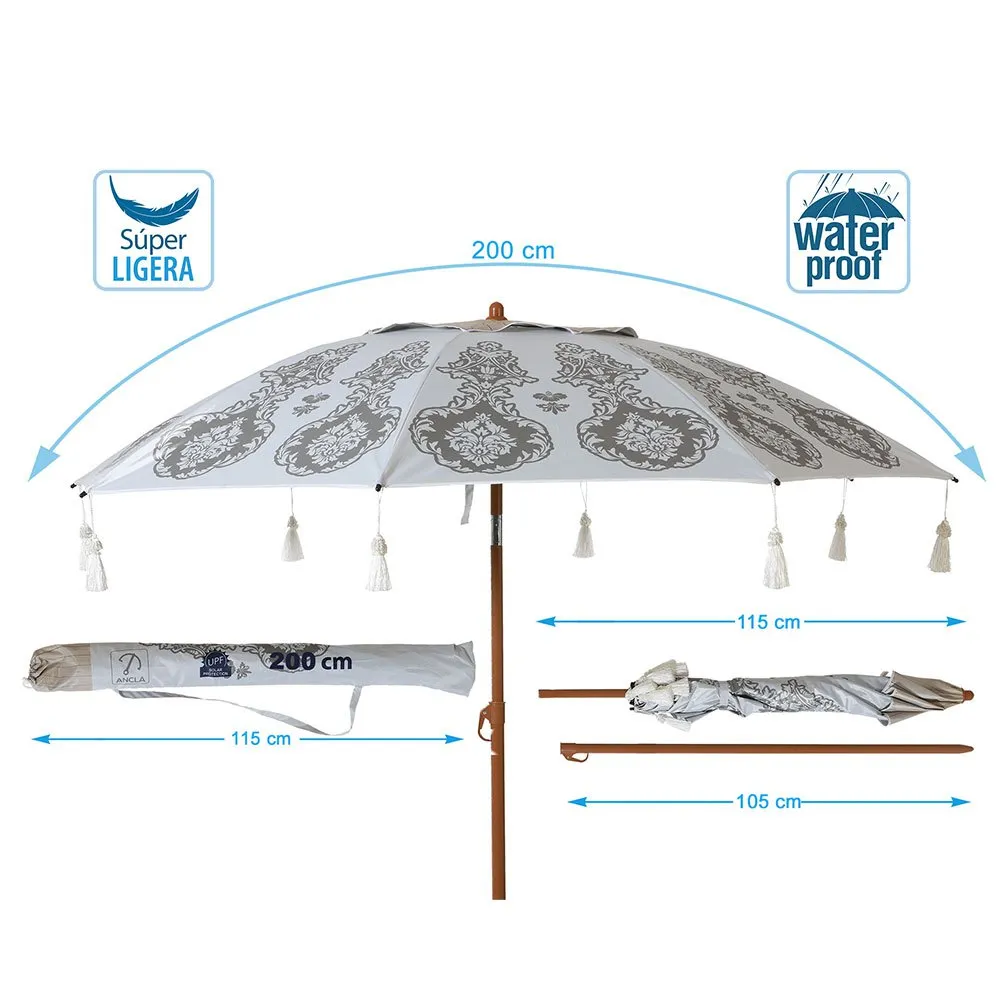 Atosa Strandparasoll 200 Cm unisex