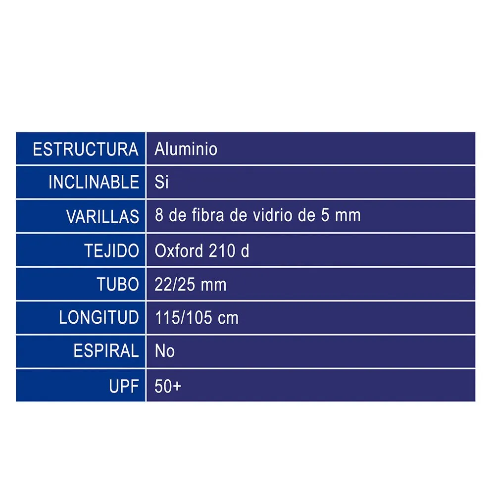 Atosa Strandparasoll 200 Cm unisex
