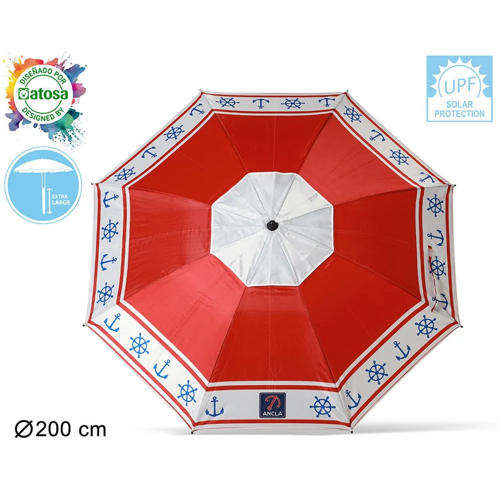 Atosa Strandparasoll 200 Cm unisex