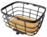 Atranvelo Duo L AVS Korg med träbotten, Black, One Size