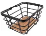Atranvelo EPIC AVS Cykel korg Bak, Black / brown, One Size