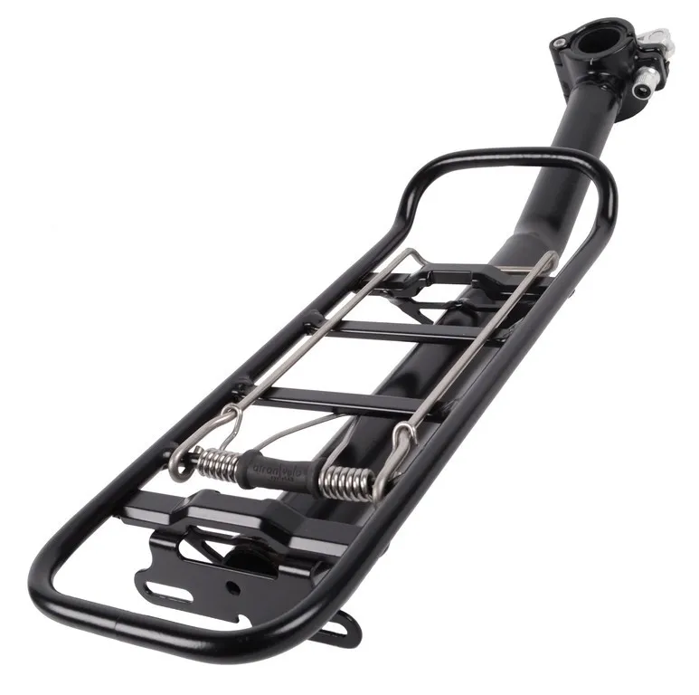 Atranvelo Pakethållare för sadelstolpe, Black, One Size