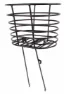 Atranvelo Ribb Cykelkorg med stag, Black, One Size