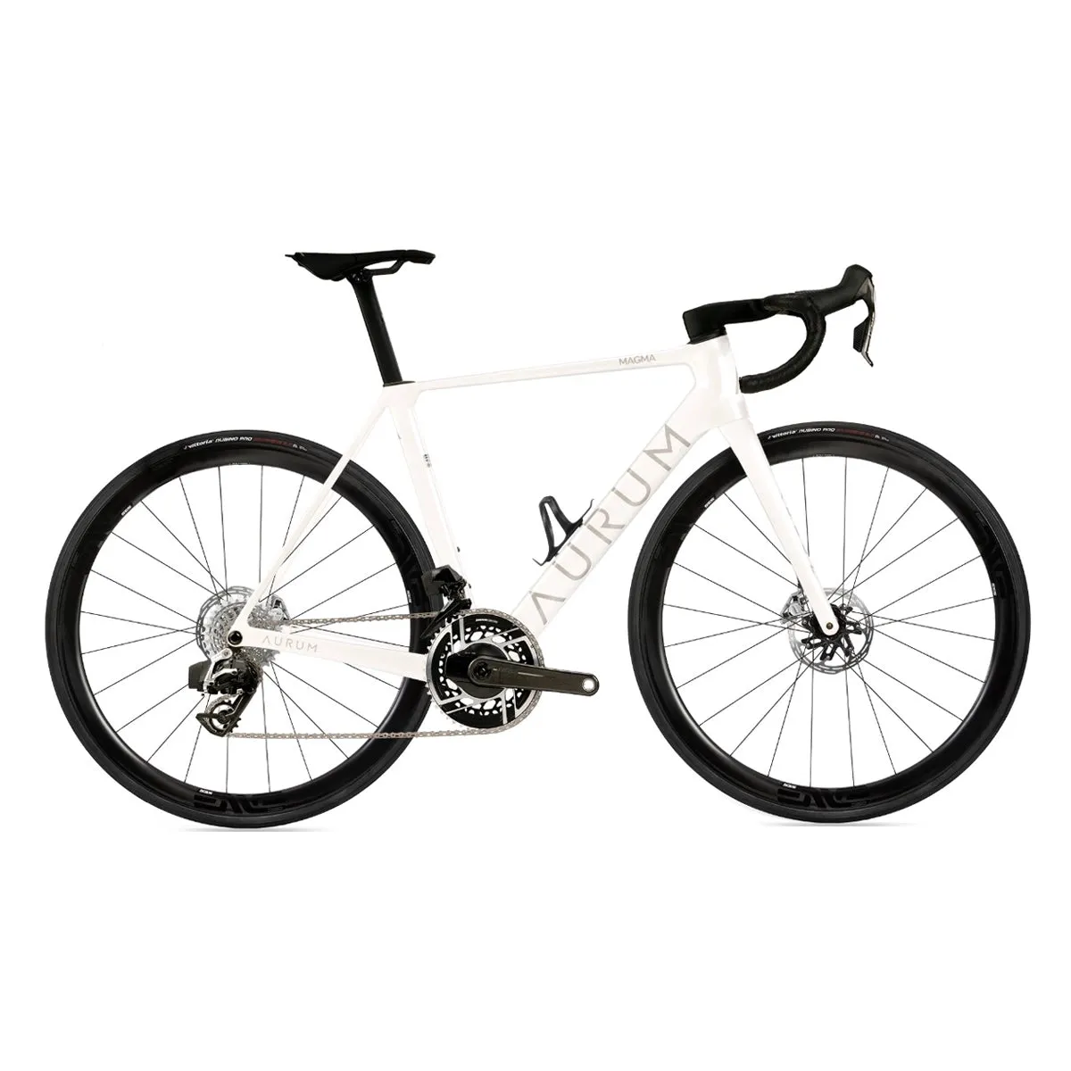 Aurum MAGMA V2 2024 Sram Red AXS E1 Complete Bike Road, Arctic White