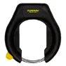AUVRAY Evo Cykelramlås, Black / yellow, One Size