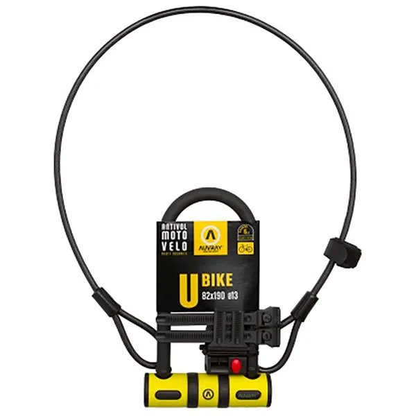 AUVRAY Support / Cable Bygellås, Black / yellow, One Size AUVRAY Support / Cable Bygellås, Black / yellow, One Size