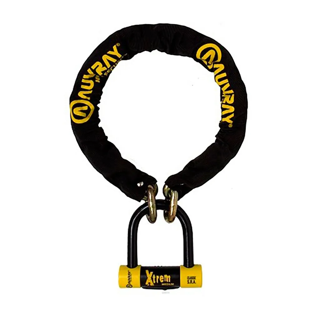 AUVRAY Xtrem Kedjelås, Black / yellow, 100cm AUVRAY Xtrem Kedjelås, Black / yellow, 100cm