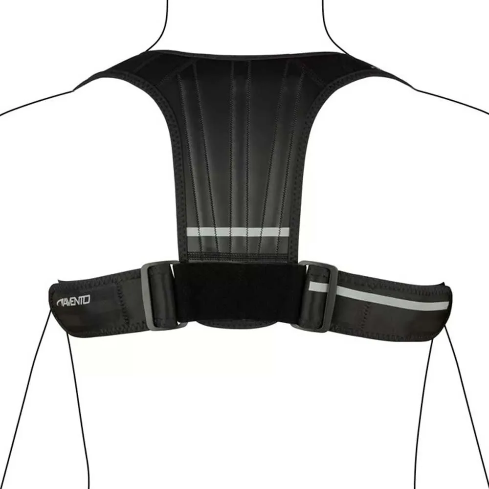 Avento Hållningskorrigerare, Black / silver grey, One Size