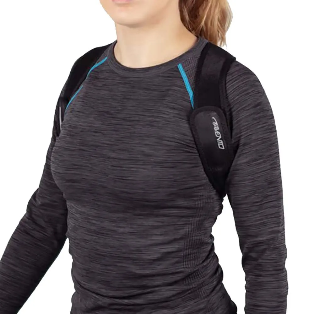 Avento Hållningskorrigerare, Black / silver grey, One Size