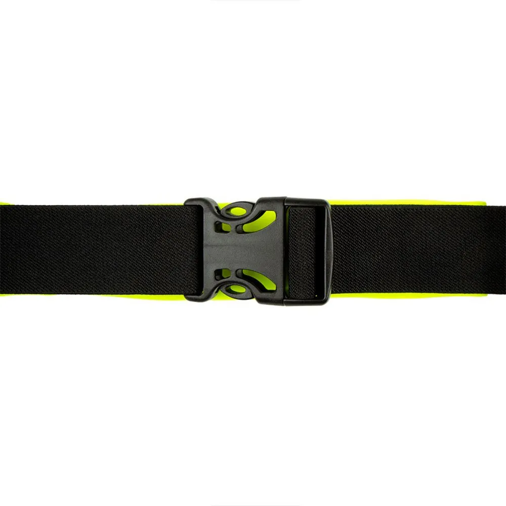 Avento Pocket + Rechargeable Led Löparbälte unisex, Fluorescent yellow / black