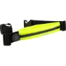 Avento Pocket + Rechargeable Led Löparbälte unisex, Fluorescent yellow / black
