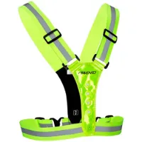 Avento Rechargeable Led Reflekterande Löparväst unisex Avento Rechargeable Led Reflekterande Löparväst unisex