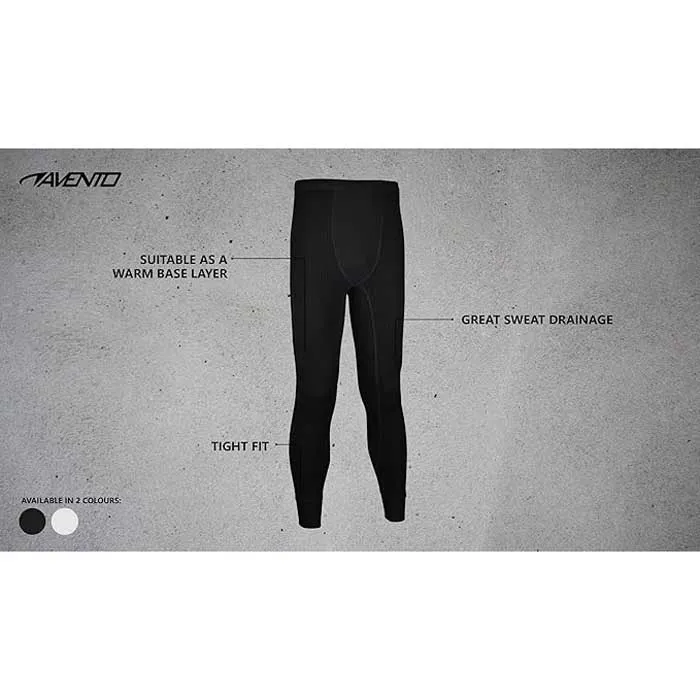 Avento Thermal Baslagerbyxor, Black Avento Thermal Baslagerbyxor, Black
