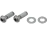 Avid Titan Befestigungsschrauben-Set 17 mm für Bremssattel, Silver, One Size