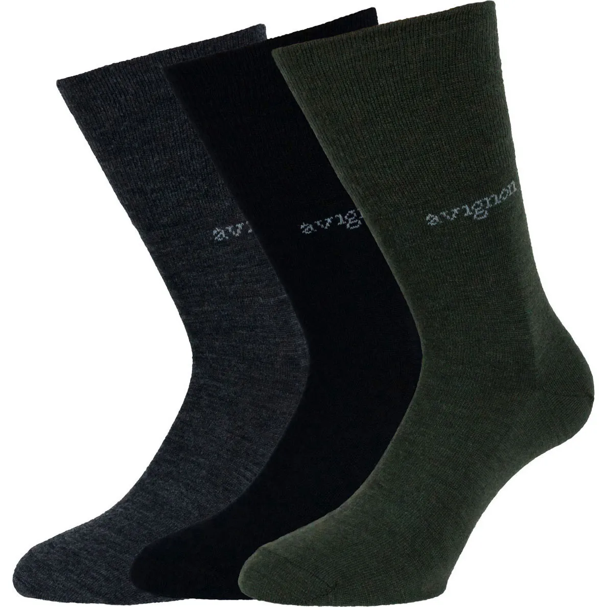 Avignon Liner Wool 3-Pack, Pattern Multicolour Avignon Liner Wool 3-Pack, Pattern Multicolour