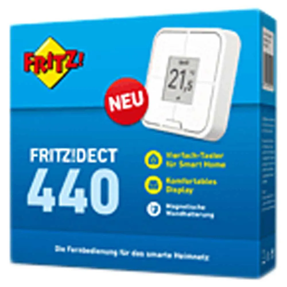 Avm Fritz Dect 440 Smart Termostat, White, One Size