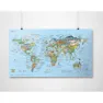 Awesome Maps Bucketlist Karta, One size