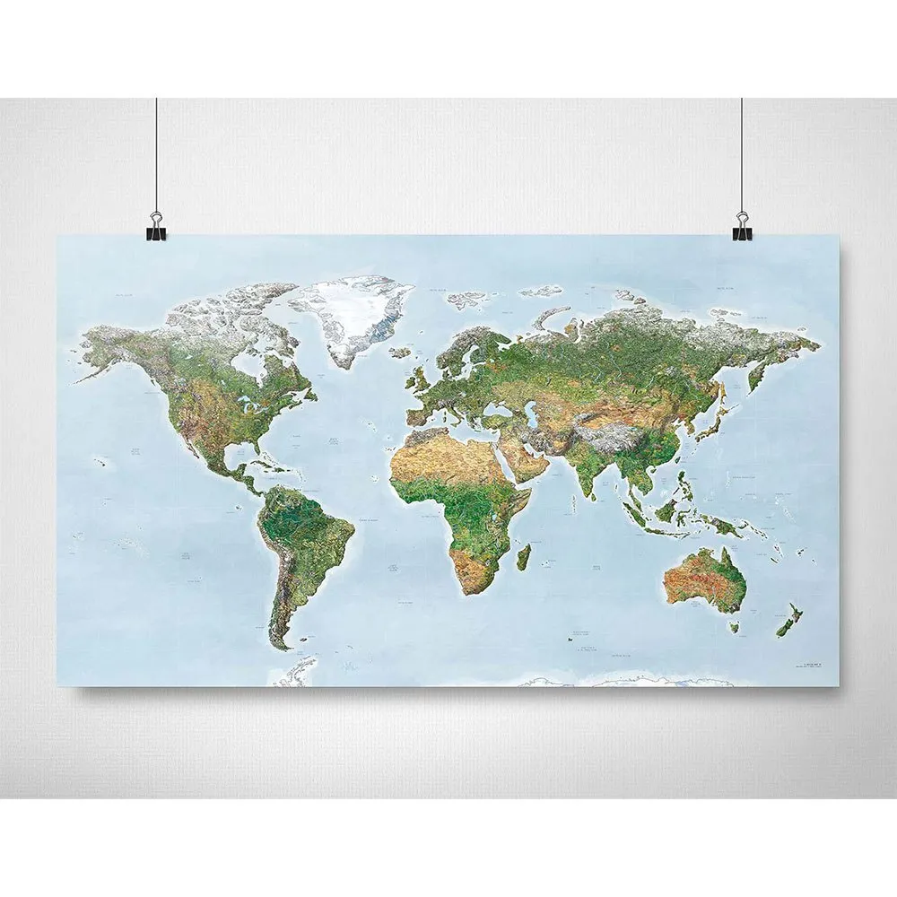 Awesome Maps Green Karta, One size